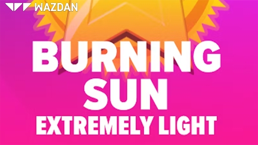 Casino Slots Burning Sun Extremely Light