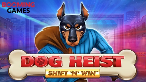 Dog Heist Shift N Win from Booming Games