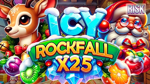 Play online casino Icy Rockfall x25