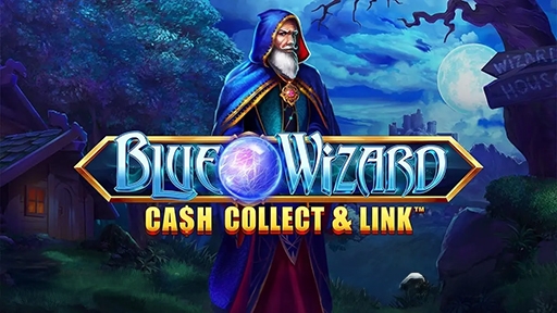 Blue Wizard Cash Collect and Link from Playtech
