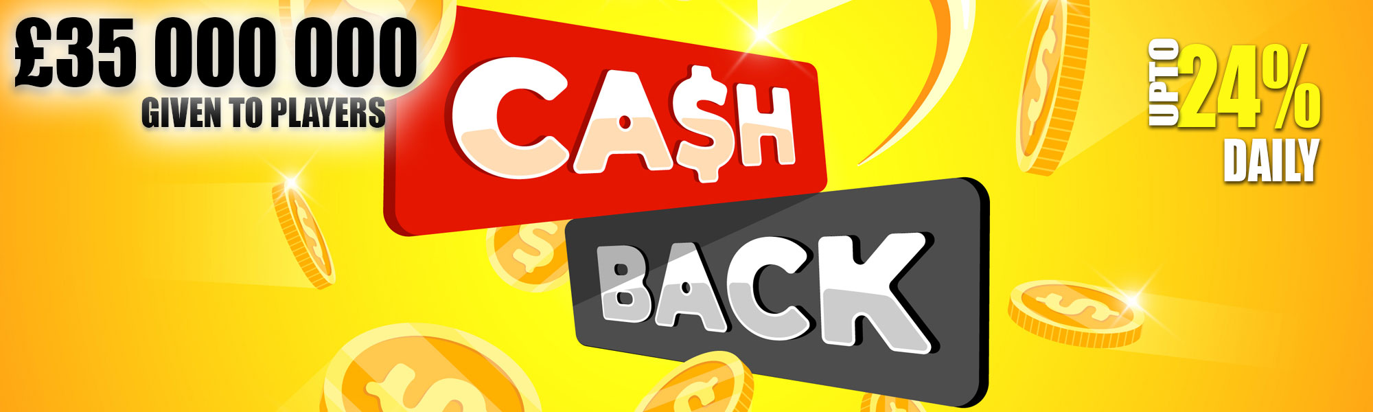 Top G Casino loyalty program | Daily Cashback | Upto 24%